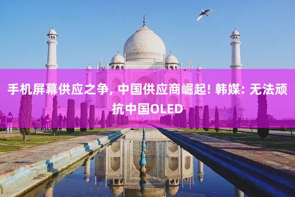 手机屏幕供应之争, 中国供应商崛起! 韩媒: 无法顽抗中国OLED